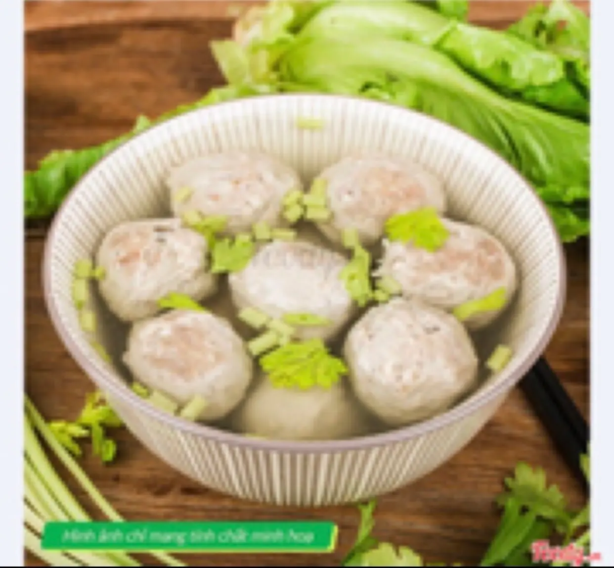 Hình ảnh Hủ tiếu bò viên