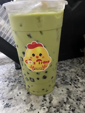 Hình ảnh Trà sữa Thái xanh