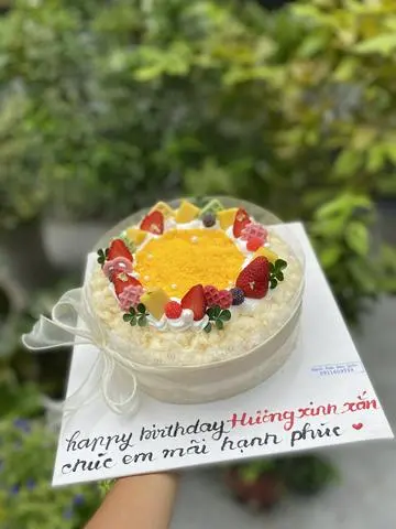 Hình ảnh trứng muối trang trí trái cây 19cm 299k