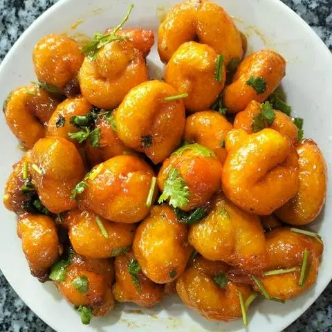 Hình ảnh tôm chiên bột 
