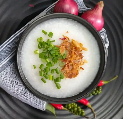 Hình ảnh Cháo nước hầm xương