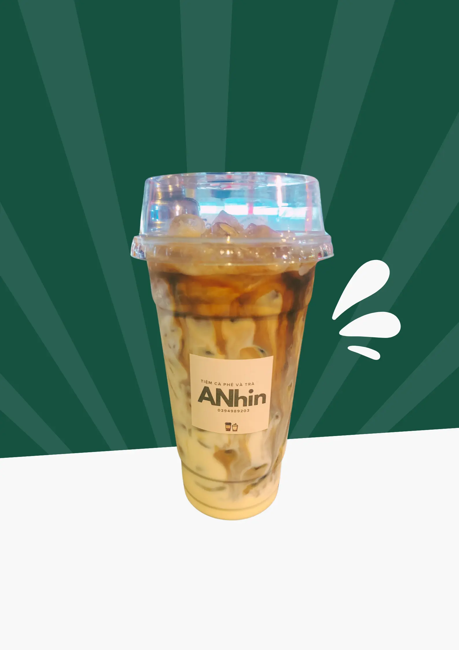 Hình ảnh Cà phê sữa tươi - size M