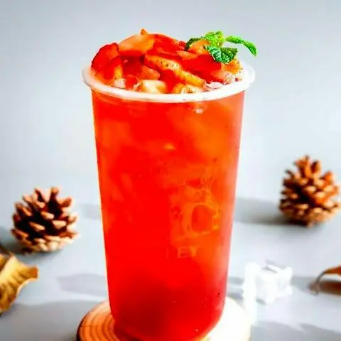Hình ảnh Trà Dâu Tươi