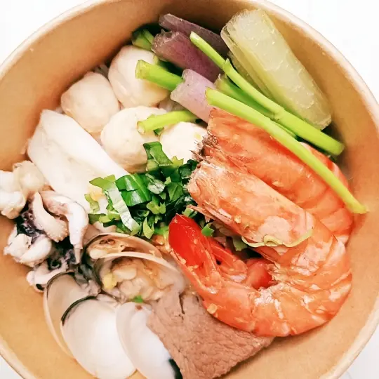 Hình ảnh bún thái hải sản đặc BIỆT