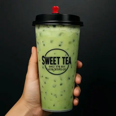 Hình ảnh Trà sữa Thái xanh