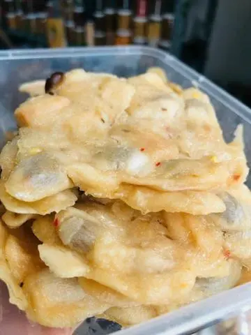 Hình ảnh mãng cầu xiêm Tây Nguyên sấy muối ớt túi zip 250 gr