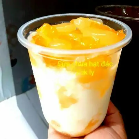 Hình ảnh sữa chua hạt đác 