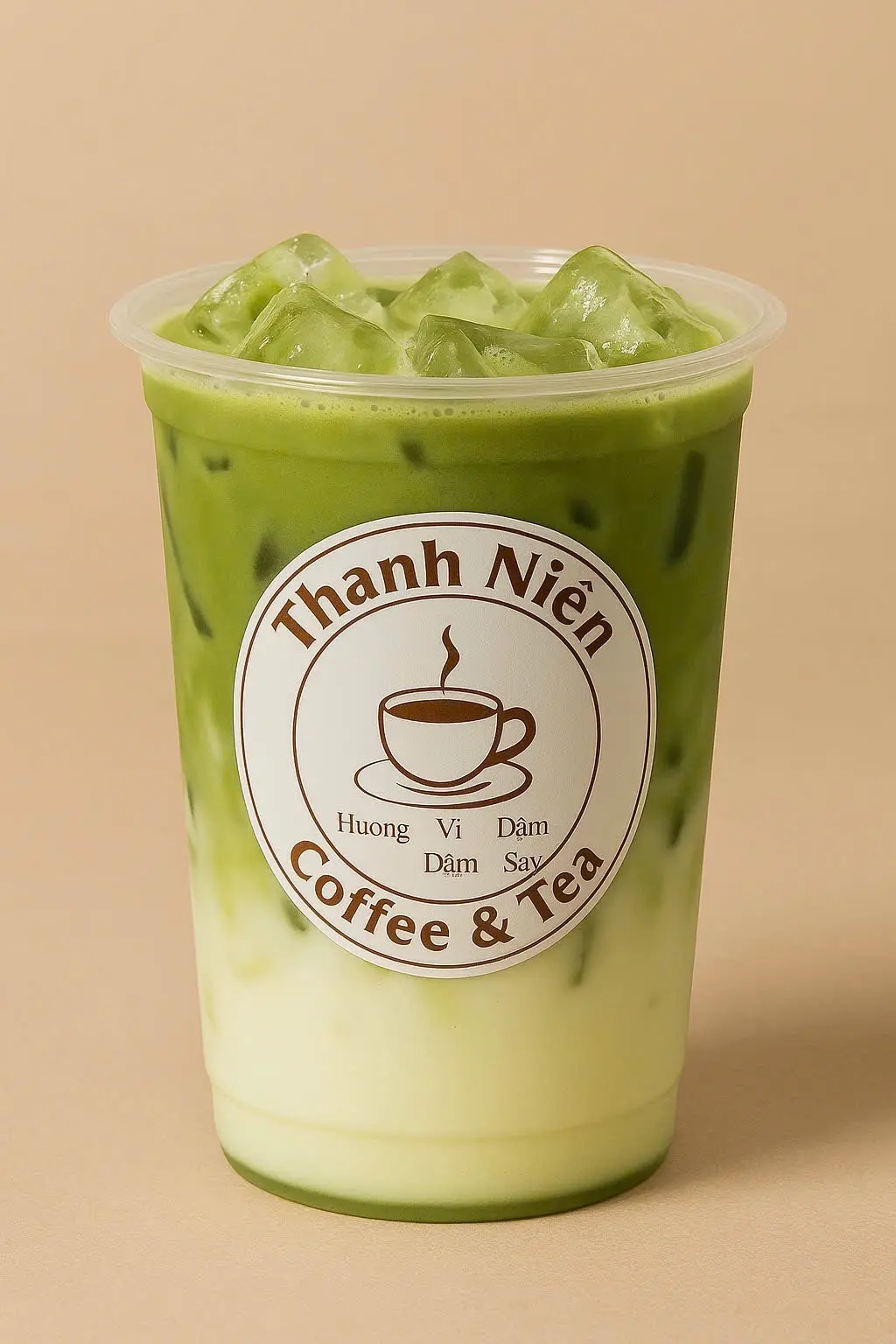 Hình ảnh Matcha latte oatside
