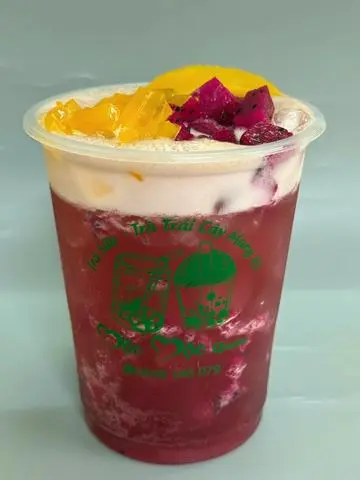 Hình ảnh Trà chanh đào hồng