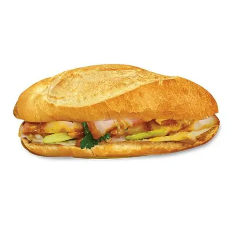 Hình ảnh Bánh mì xá xíu