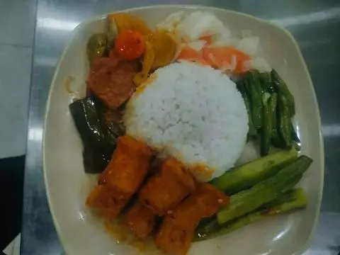 Hình ảnh cơm đậu hủ kho