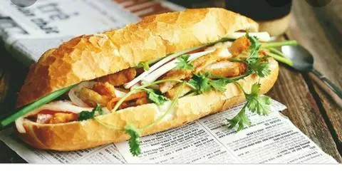 Hình ảnh Bánh mì chả cá
