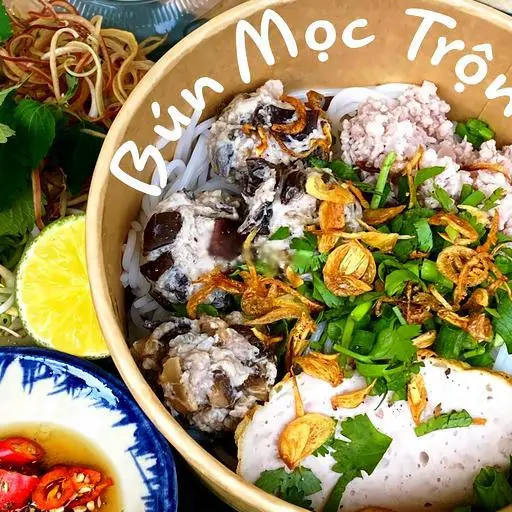 Hình ảnh Bún mọc nấm