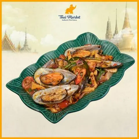 Hình ảnh Vẹm Xanh Tomyum Xào