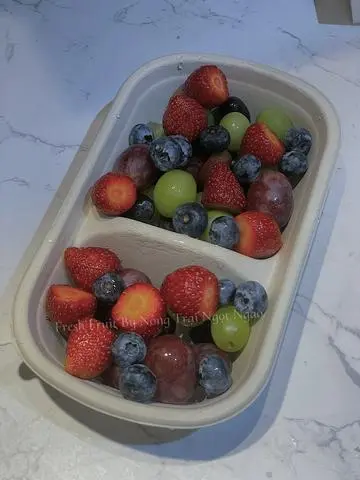 Hình ảnh MixFruit:Dâu+Việt quất+Nho 3 màu-400Gr