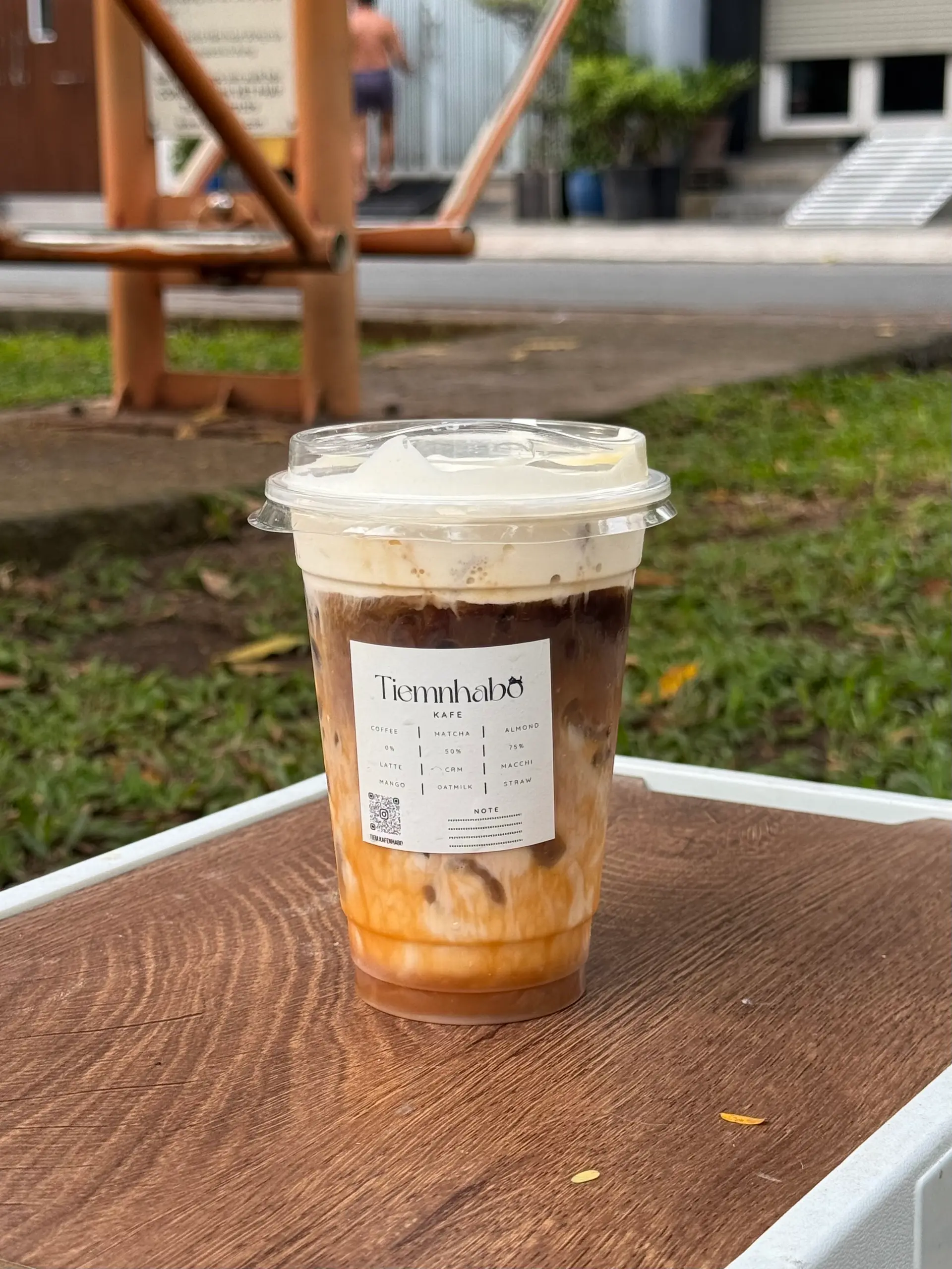 Hình ảnh Latte caramel macchiato