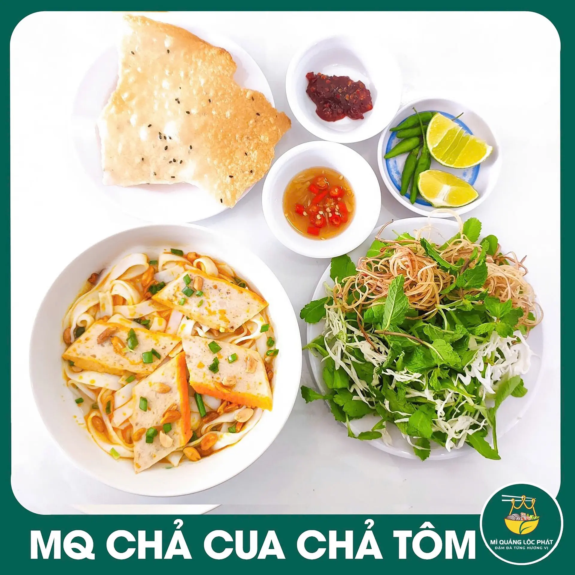 Hình ảnh Mì Quảng Chả Cua Chả Tôm - Nhiều Mì
