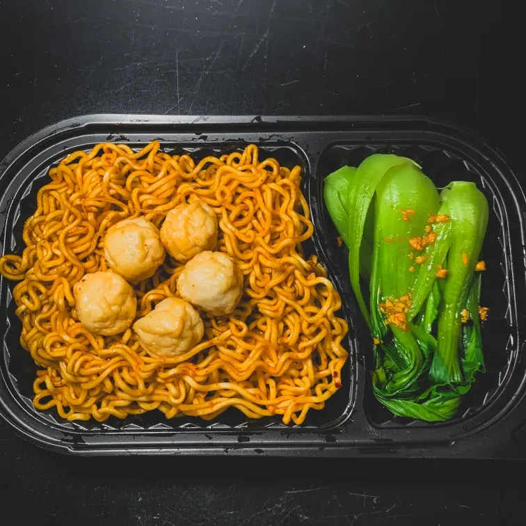 Hình ảnh Mì Trộn Indomie Tôm Viên