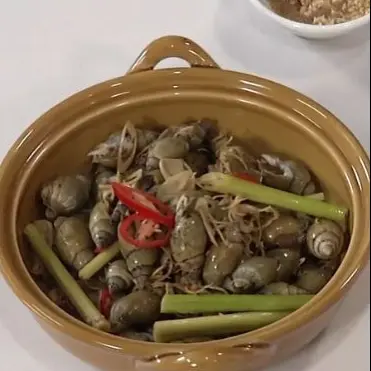 Hình ảnh Ốc cà na hấp sả