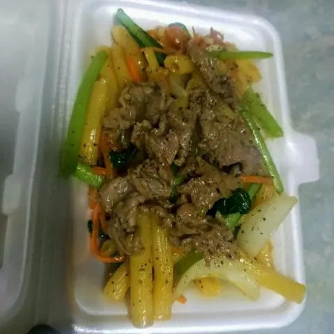 Hình ảnh Nui xào bò