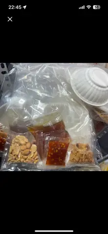 Hình ảnh Bánh tráng sốt me 