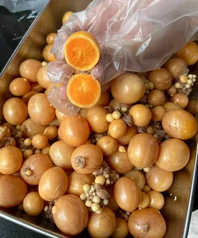 Hình ảnh Trứng non sốt thái 