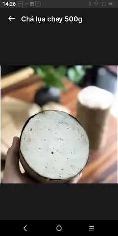 Hình ảnh 1 Cây Chả Lụa Chay 500gram