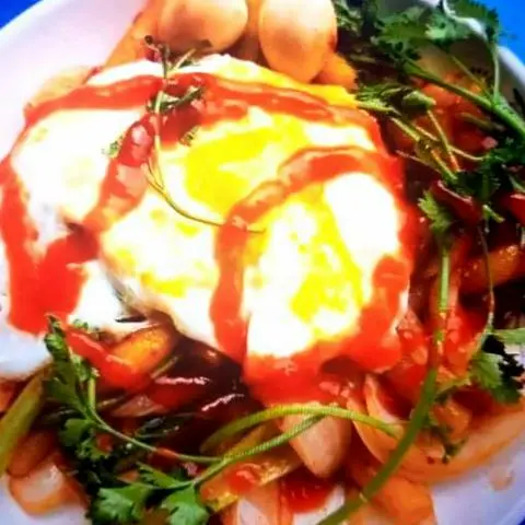 Hình ảnh Nui xào trứng