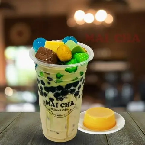 Hình ảnh Trà sữa đặc biệt full topping