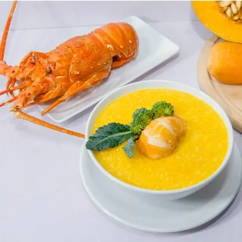 Hình ảnh Cháo tôm hùm sốt bơ
