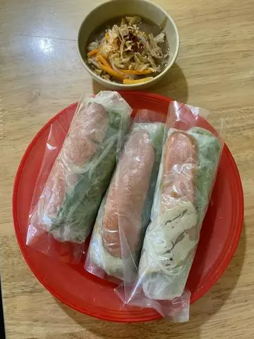 Hình ảnh Gỏi cuốn chay