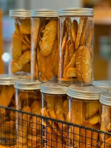 Hình ảnh Cookie lưỡi mèo hạnh nhân 