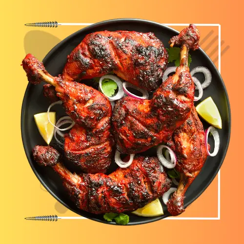Hình ảnh Tandoori chicken red half