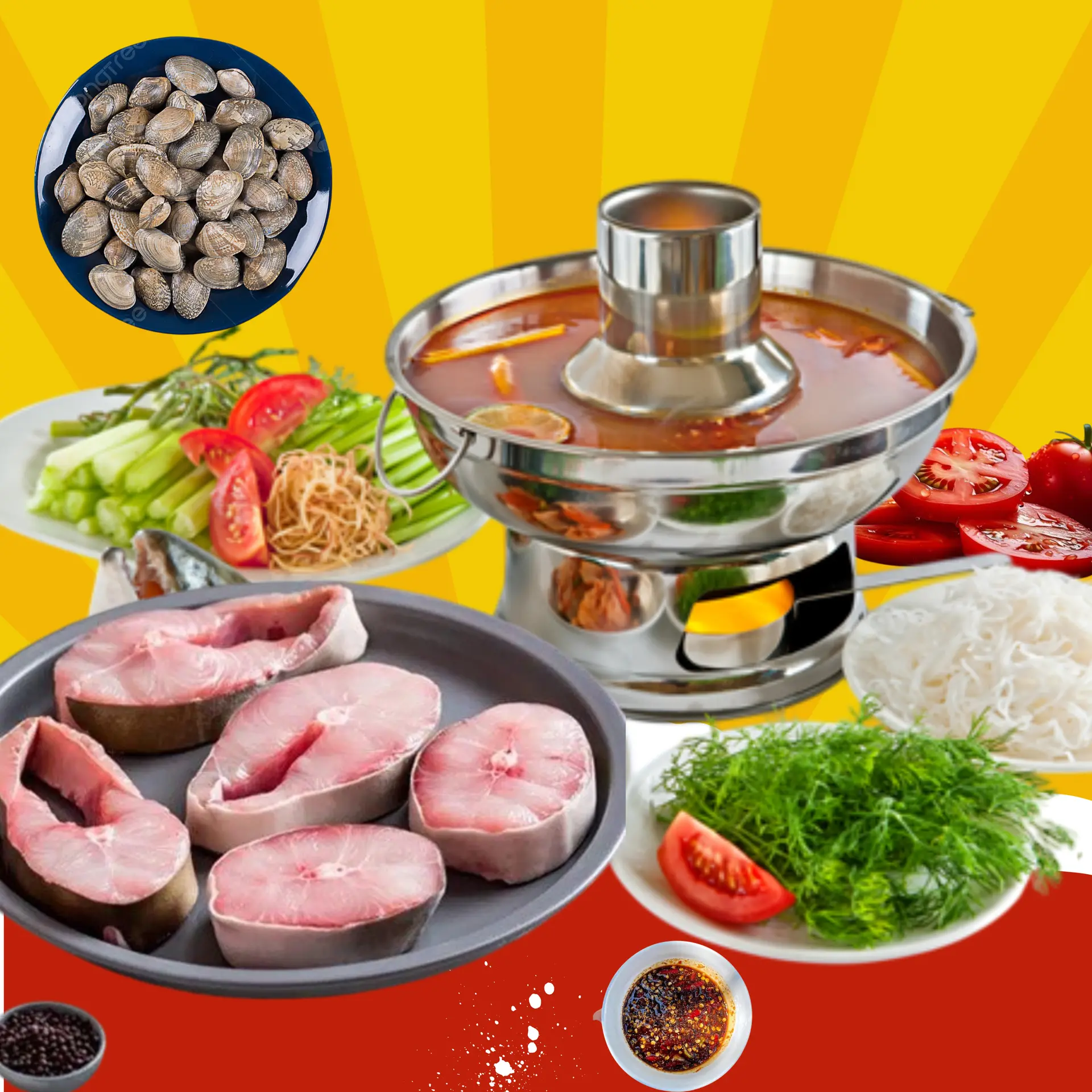 Hình ảnh Lẩu Cá Basa Măng Chua(2-3 người)