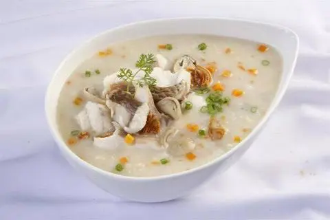 Hình ảnh Cháo Ếch bí đỏ đậu xanh