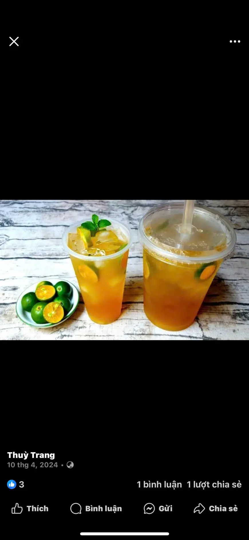 Hình ảnh Trà Tắc Tươi Nhà Làm