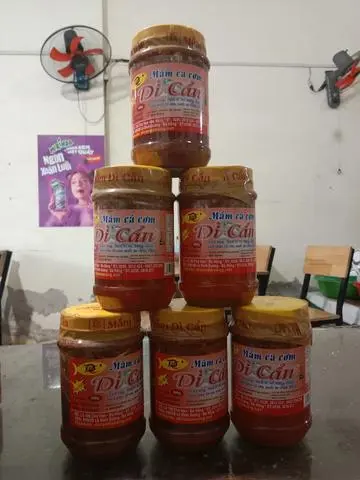 Hình ảnh mắm cá cơm Dì Cẩn 