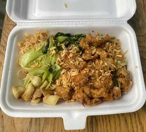 Hình ảnh Mì xào da gà