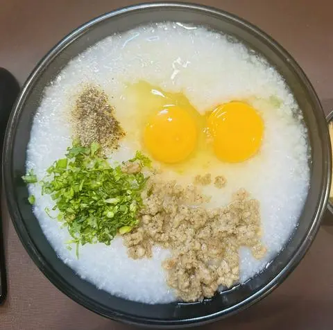 Hình ảnh Cháo trứng gà ta