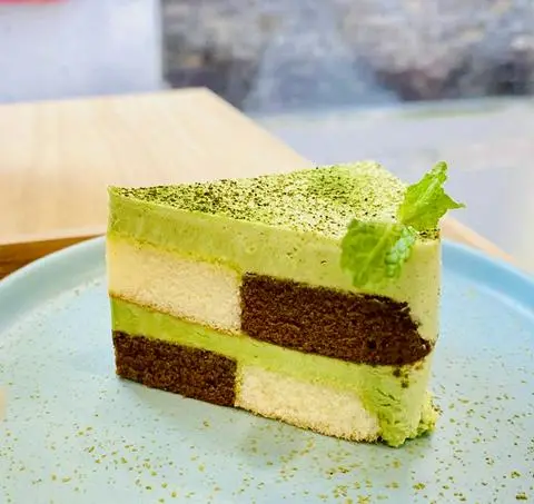Hình ảnh Mousse matcha trà xanh