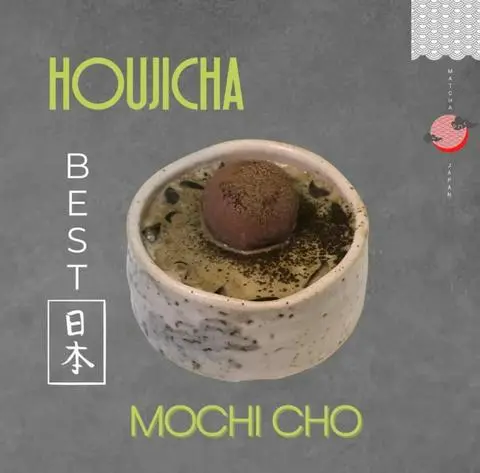 Hình ảnh HOUJICHA MOCHI CHO