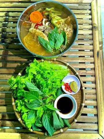 Hình ảnh Bún thái chay