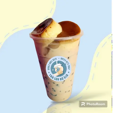 Hình ảnh Trà sữa bánh flan ( 2 bánh )