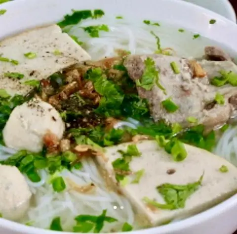 Hình ảnh Bún Mọc Chả Xương heo