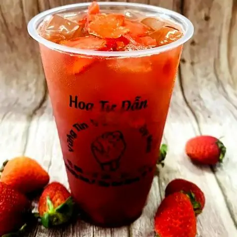 Hình ảnh Trà Dâu Tươi size M