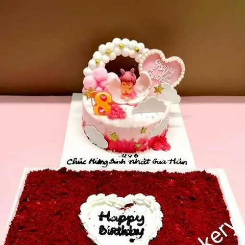 Hình ảnh Bánh kem bé gái size nhỏ