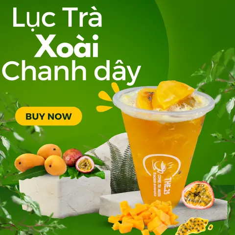 Hình ảnh Trà xoài chanh dây - ly 700ml - size L