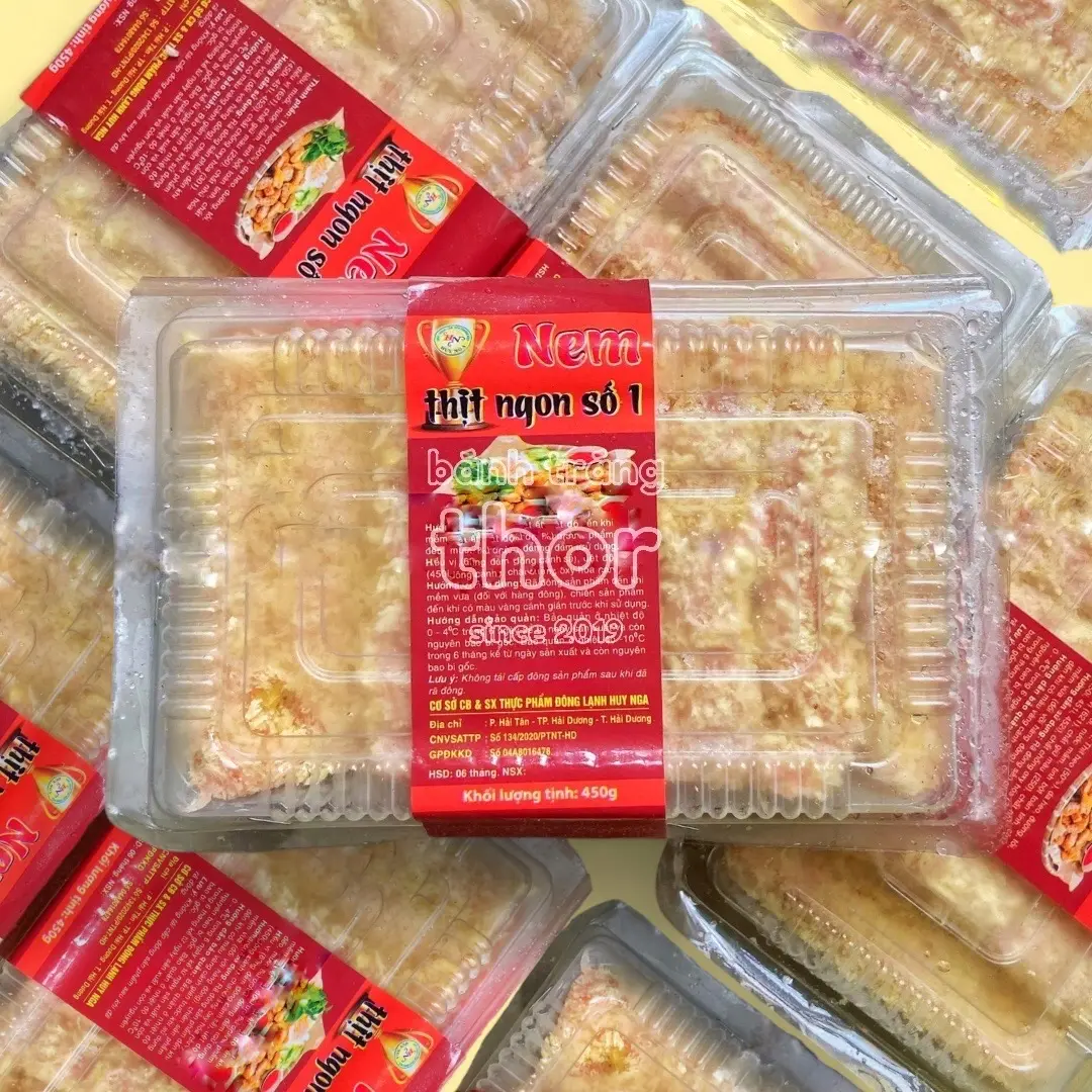Hình ảnh [Đông lạnh] Nem chua rán 450g