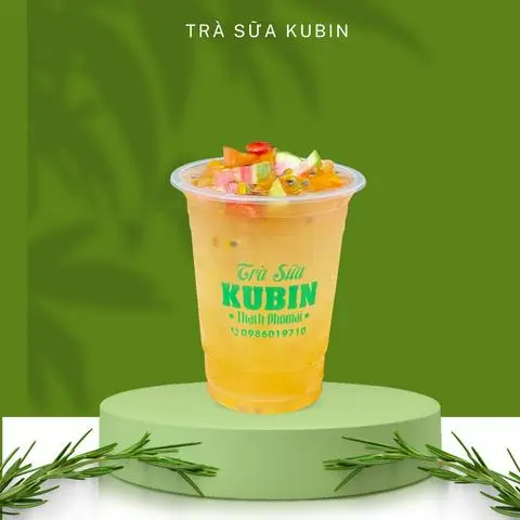 Hình ảnh Dừa Tươi Mix Trái Cây