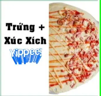 Hình ảnh Crepe Trứng - xúc xích